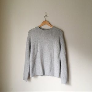 & other stories • grey crewneck sweater